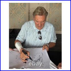 Glenn Hoddle Front Signed Tottenham Hotspur 1981 Home Football Shirt