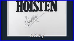 Glenn Hoddle Signed Tottenham Hotspurs 1986 Football Shirt In A Framed Display