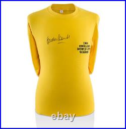 Gordon Banks Signed Yellow Shirt 1966 World Cup Winner Autograph Jersey