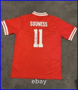 Graeme Souness Signed Liverpool Shirt Autograph Legend Scotland