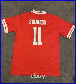 Graeme Souness Signed Liverpool Shirt Autograph Legend Scotland