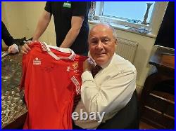 Greenhoff & Pearson Signed Man Utd 1977 FA Cup Final Shirt PRIVATE SIGNING