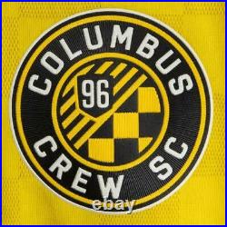 Gyasi Zardes Columbus Crew SC Signed MU #11 Yellow Jersey vs Union on 9/29/19