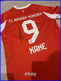 HARRY KANE Bayern Munich Signed 25/26 Home Football Shirt RARECOA