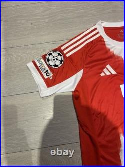 HARRY KANE Bayern Munich Signed 25/26 Home Football Shirt RARECOA