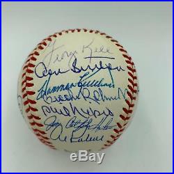 Hall Of Fame Multi Signed Baseball 23 Sigs Harmon Killebrew Stargell Beckett COA