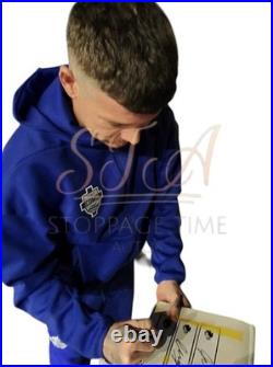 Hand Signed ALBERTO MORENO Liverpool Football Home Shirt Proof