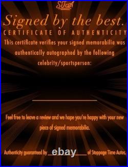 Hand Signed ALVARO MORATA Juventus Retro Home Shirt COA