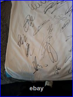 Hand Signed England Squad Shirt With Fa Coa