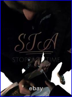 Hand Signed HIBERNIAN FC Football Anniversary Shirt Signed by 20 Proof