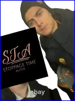 Hand Signed PAULO DYBALA Argentina Football Home Shirt World Cup Proof