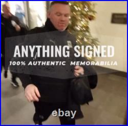 Hand Signed Wayne Rooney Man United RARE 2008 CHAMPIONS LEAGUE Shirt EXACT PROOF