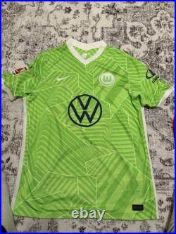Hand Signed Wolfsburg Arnold Shirt Number 27