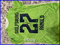 Hand Signed Wolfsburg Arnold Shirt Number 27