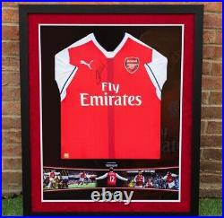 Hand signed Thierry Henry Arsenal Shirt with COA