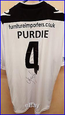 Hereford FC, Signed Rob Purdie, Wembley FA Vase Final Unworn'Replacement' Shirt
