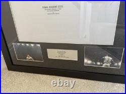 Heung Min Son Tottenham Hotspur framed Signed Shirt & Winners Euros Medal