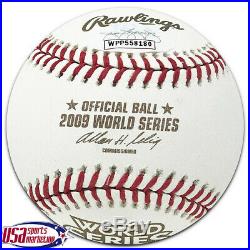 Hideki Matsui Yankees Signed 09 WS MVP 2009 World Series Baseball JSA Auth
