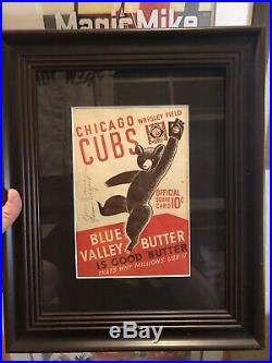 Honus Wagner Paul Waner Signed Autograph 1939 Chicago Cubs Scorecard JSA LOA