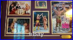 Hulk Hogan Custom Signed Wrestlemania 6 Program. Amazing Piece. Wwe Wwf