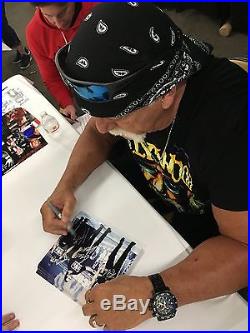 Hulk Hogan Scott Hall Kevin Nash Signed 8x10 Photo BAS Beckett COA WWE NWO WCW 1