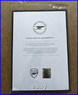 Ian Wright Official Arsenal Hand Signed Framed Photo Arsenal COA