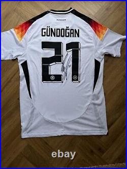 Ilkay Gundogan Signed Germany Football Shirt