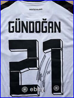 Ilkay Gundogan Signed Germany Football Shirt