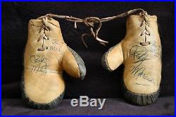 Incredible Rocky Marciano Signed Autographed Mini Boxing Glove JSA LOA