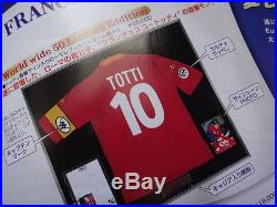 Italy #10 Totti 100% Reliable Autographed Signed Jersey 2002 Away NEW with COA