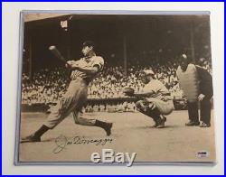 JOE DIMAGGIO signed 11x14 photo (YANKEES Autograph) PSA/DNA certified WOW