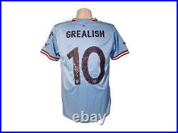 Jack Grealish Manchester City Signed 22/23 Football Shirt COA