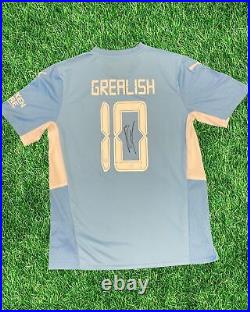Jack Grealish Signed 21/22 Manchester City Home Shirt