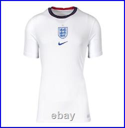 Jack Grealish Signed England Shirt 2021-2022, Home, Number 7 Autograph