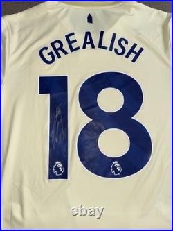 Jack Grealish Signed Everton Away Shirt 2025-26 Pro Version with COA