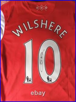 Jack Wilshere Signed Football Shirt Arsenal Fc Photo Proof