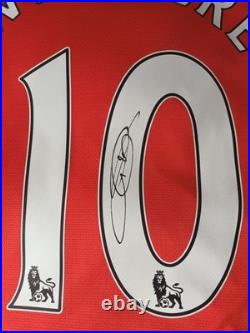 Jack Wilshere Signed Football Shirt Arsenal Fc Photo Proof