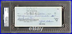 Jackie Robinson Signed Check Autograph PSA DNA encapsulated 9 Mint Auto CLEAN
