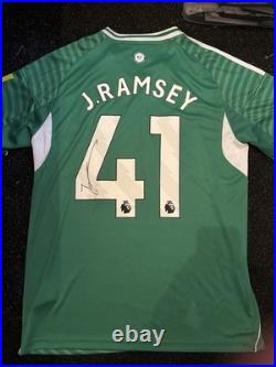 Jacob Ramsey Signed Newcastle Shirt With COA England