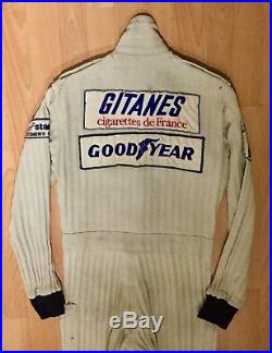 Jacques Laffite Race-worn & Signed Stand21 Ligier Formula 1 Driver Suit F1 1978