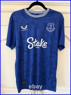 Jake O'Brien Signed Everton Home Shirt 2024/25 with COA