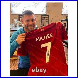 James Milner Signed Liverpool 2021-22 Football Shirt