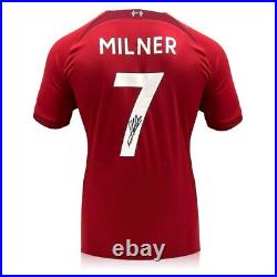James Milner Signed Liverpool 2022-23 Football Shirt