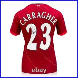 Jamie Carragher Signed Liverpool 2021-22 Football Shirt