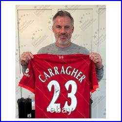 Jamie Carragher Signed Liverpool 2021-22 Football Shirt