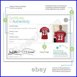 Jamie Carragher Signed Liverpool 2021-22 Football Shirt