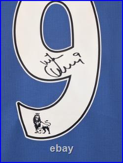 Jamie Vardy Signed Leicester City 2016 Winners Shirt Printed Autograph
