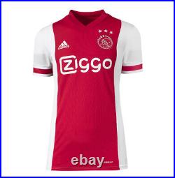 Jari Litmanen Signed Ajax 2021/22 Home Shirt Number 10 Autograph Jersey