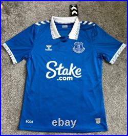 Jarrad Branthwaite #32 Hand Signed Everton Football Shirt COA Authentic Shirt