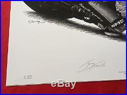 Jenny Tinmouth A2 Signed Honda Racing Print By Billy Art 1/10 Artist Proof
